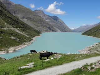 Photo of Mattmark Dam near Saas Fee